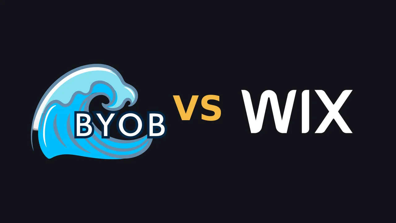 BYOB vs Wix - AI Website Builder vs Traditional Builder