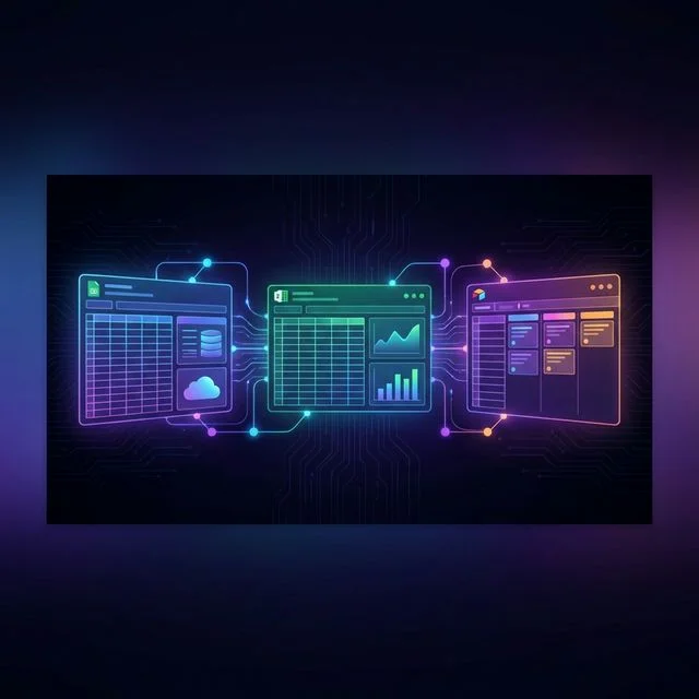 Google Sheets vs Excel vs Airtable for Business Data — When You Need More Than Spreadsheets